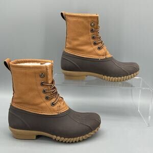 Blue Suede Shoes Girl’s Duck Boots Brown Size 12